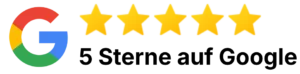 5 Sterne auf Google